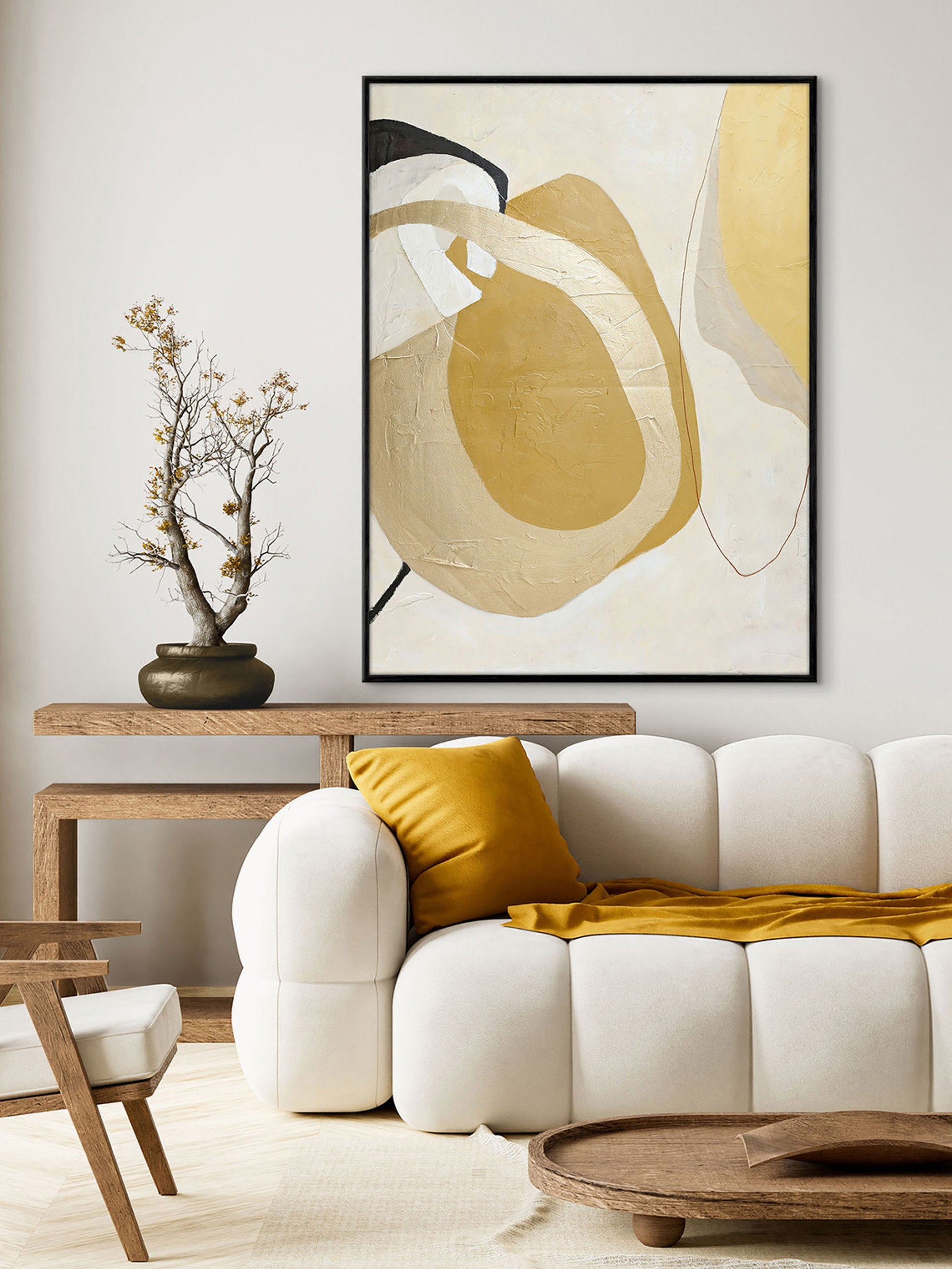 Stardust Hand-Painted Canvas Art