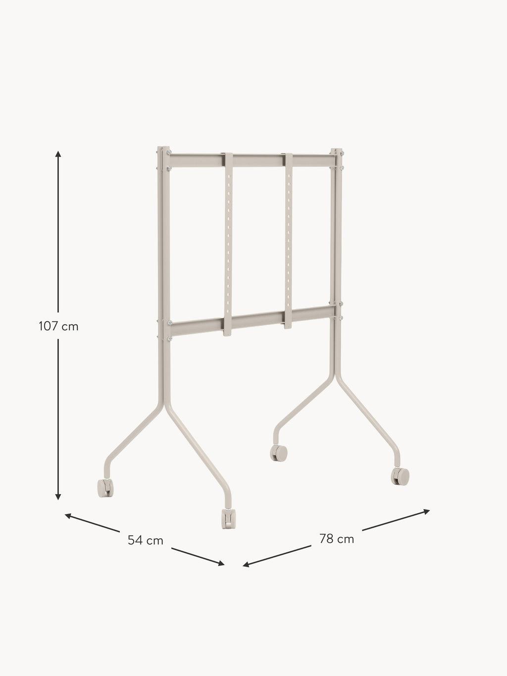 TV Stand Moon Rollin' with Wheels