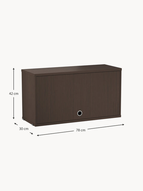 Cabinet String System with Flip Door, W 78 x D 30 cm