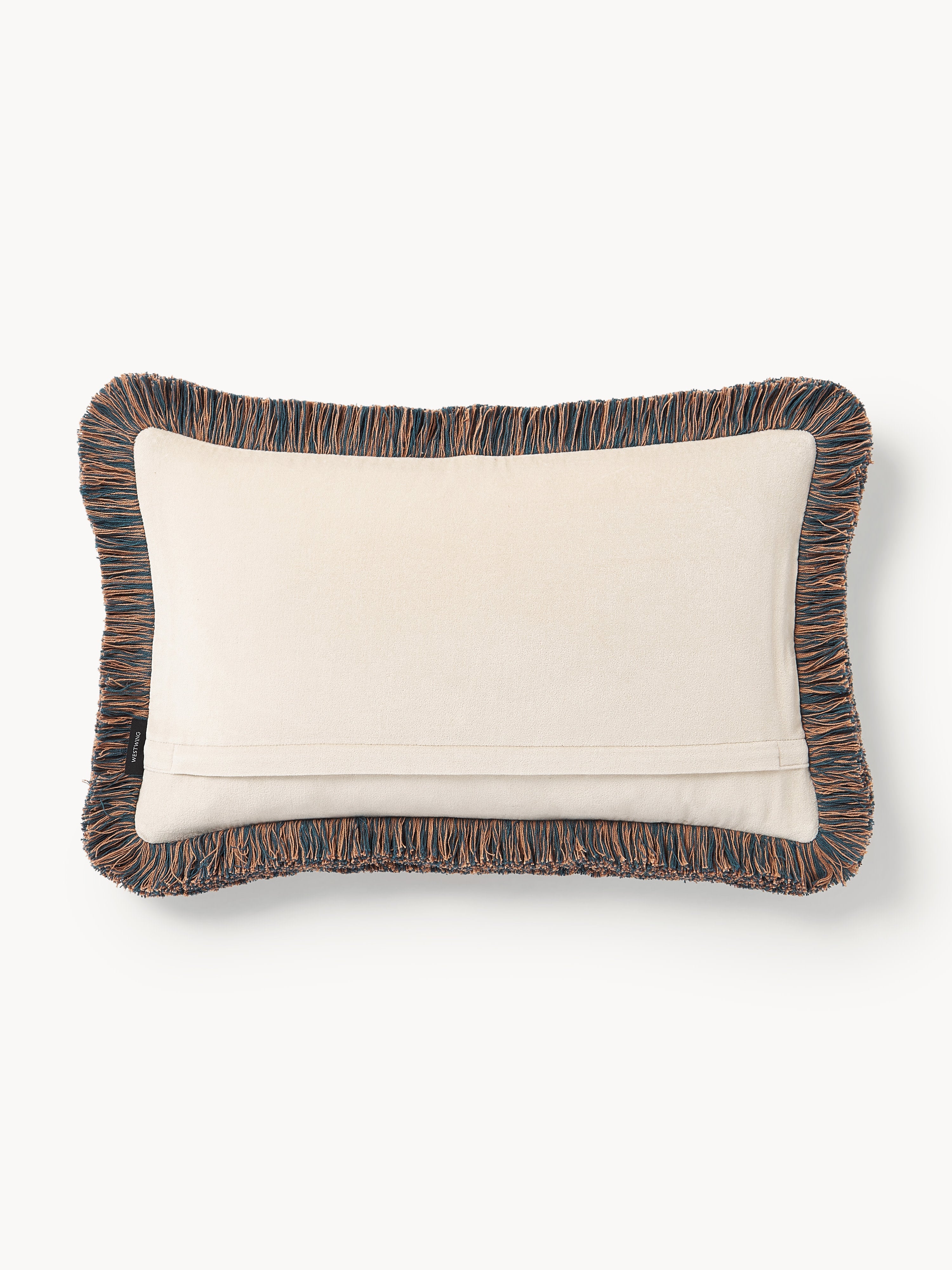 Triton Cushion Cover with Fringes