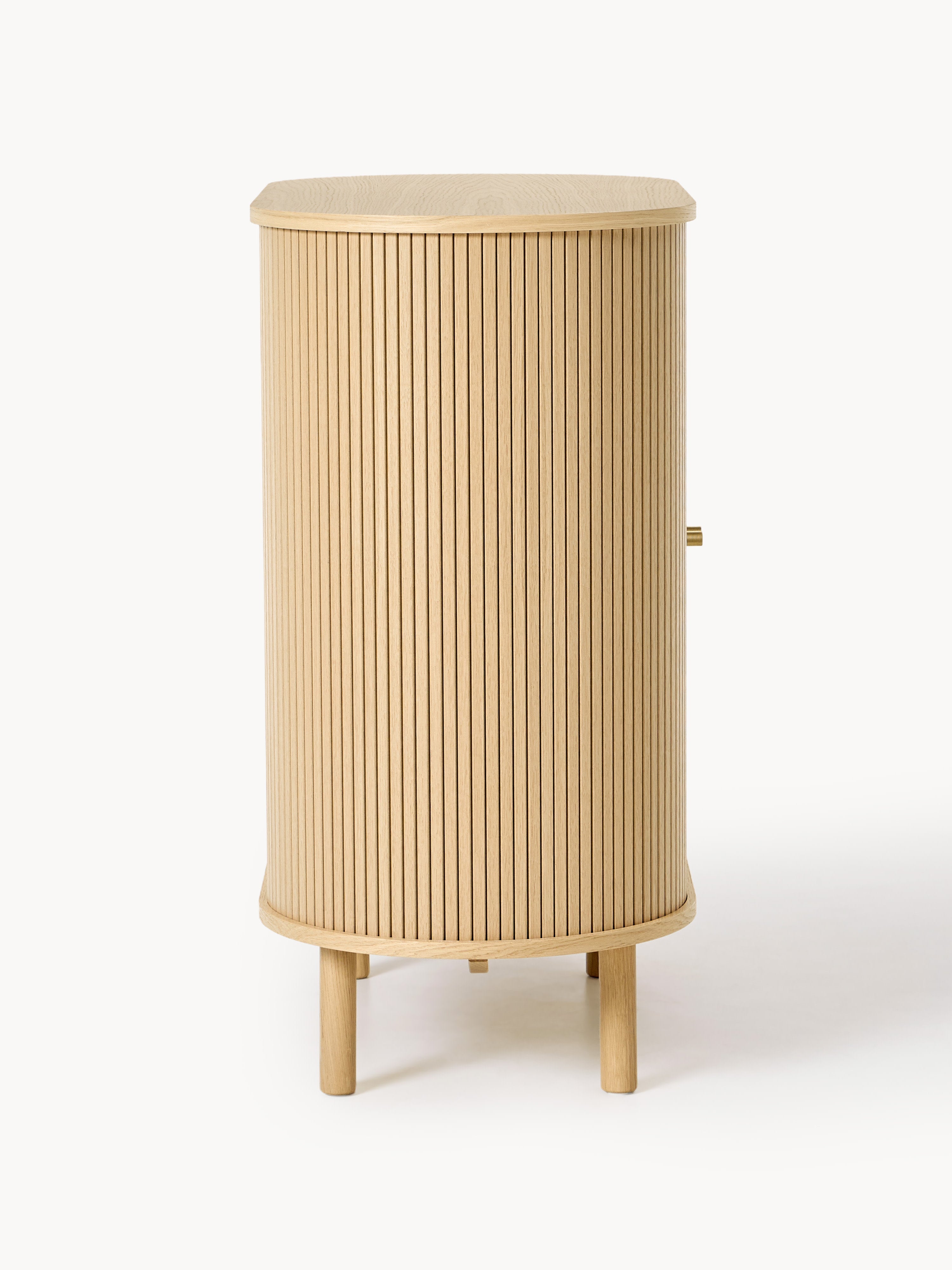 Calary Bar Cabinet with Fluted Front