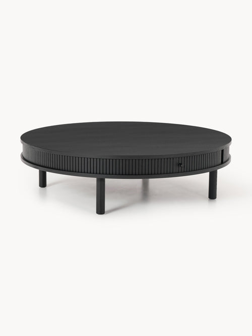 Gallery image 1 - Coffee Table Calary with Fluted Front, Ø 110 cm