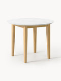 Gallery image 1 - Round Marble Effect Dining Table Jackson, in various sizes