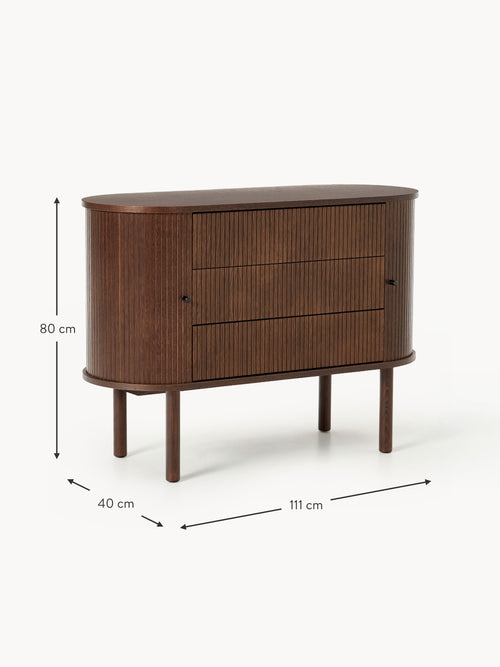 Calary Dresser with Fluted Front