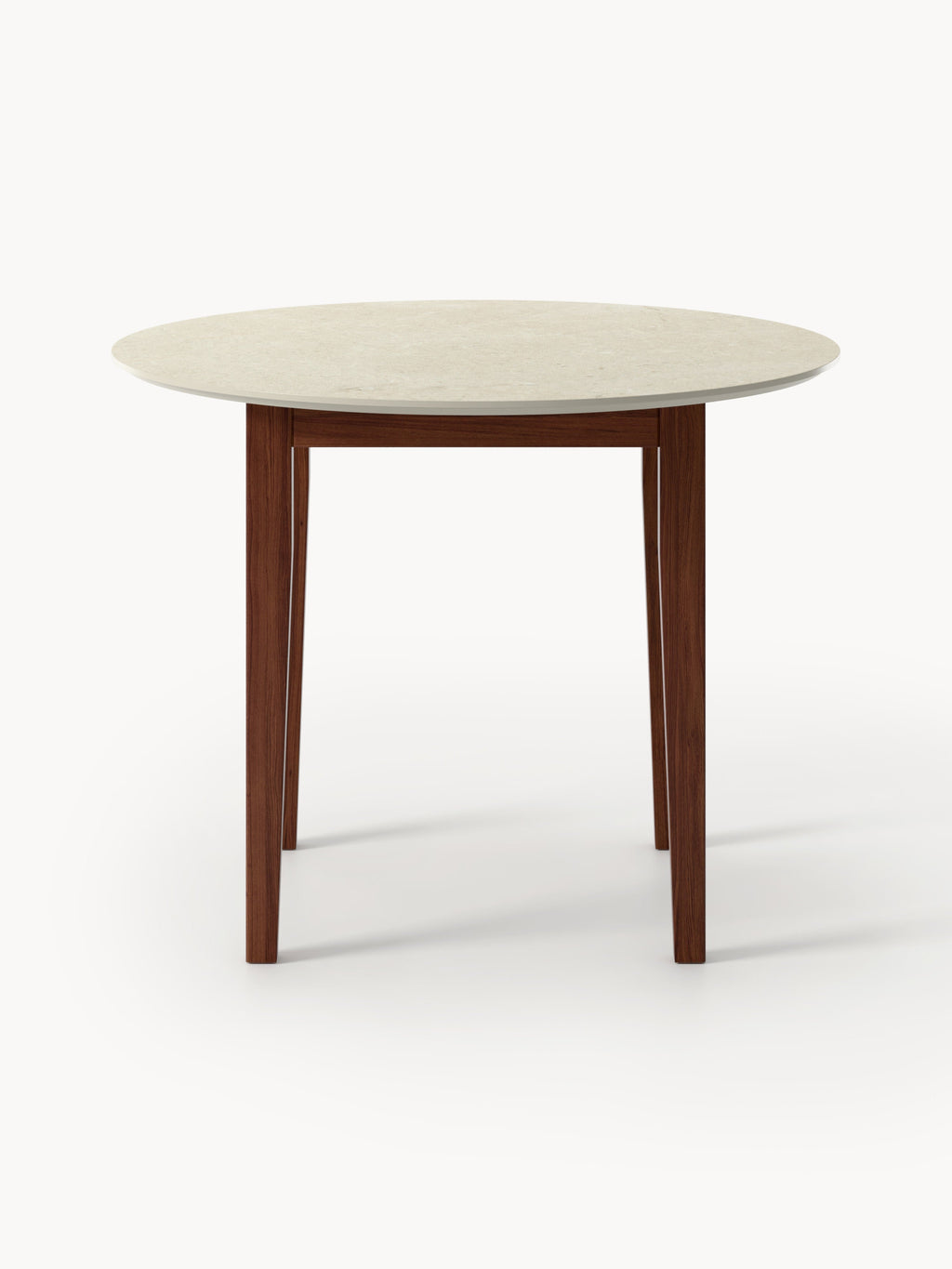 Jackson Round Travertine Effect Dining Table, in various sizes